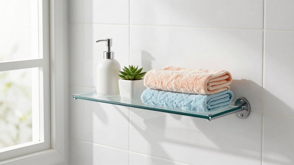 stylish eco friendly shower organization