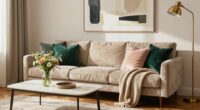 stylish yet cozy ambiance