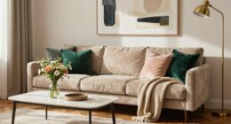 stylish yet cozy ambiance