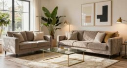 stylish yet cozy ambiance