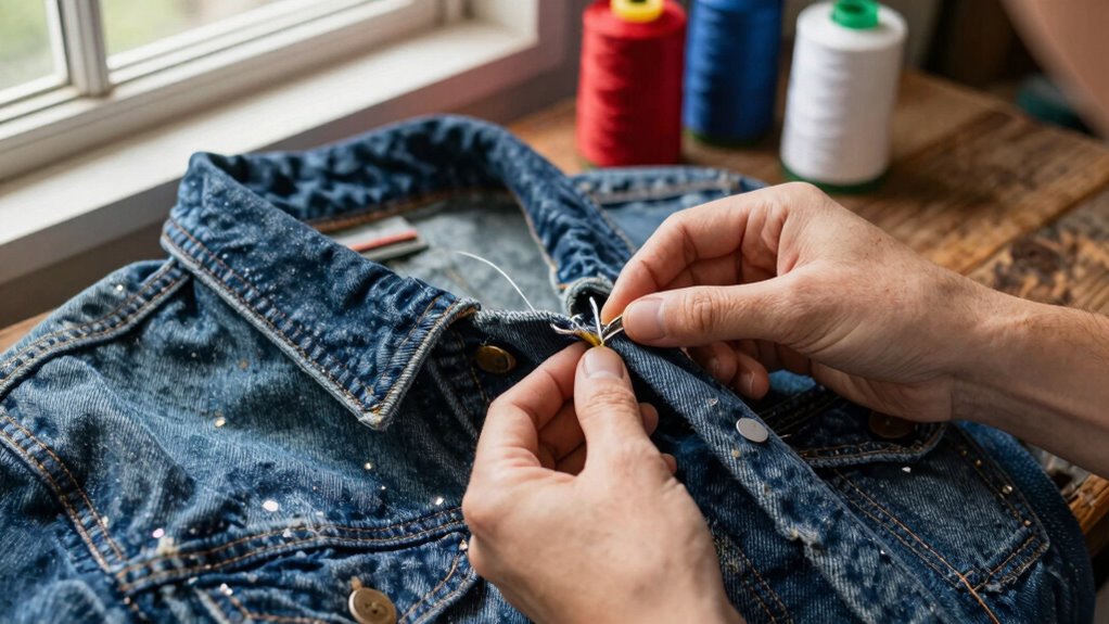 sustainable fashion through mending