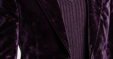 texture enhances outfit elegance