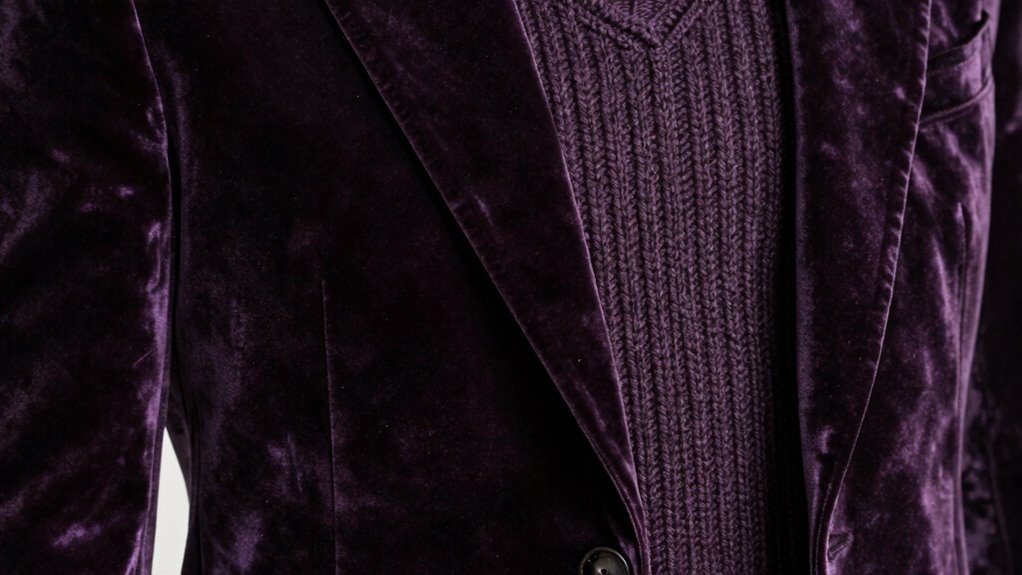 texture enhances outfit elegance