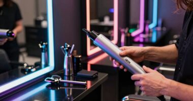 trending hairstyling device