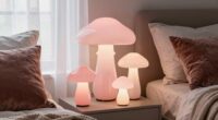 trendy mushroom shaped lamps