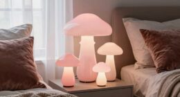 trendy mushroom shaped lamps