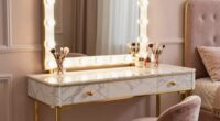 vanity desks enhance bedrooms