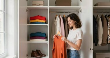 weekly closet organization routine