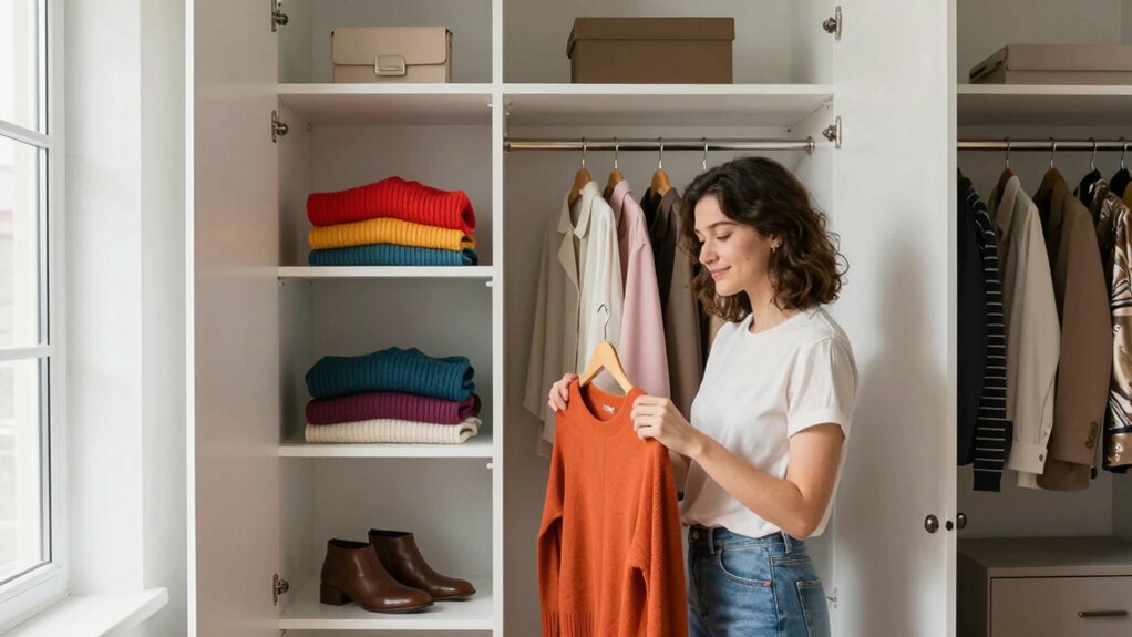 weekly closet organization routine