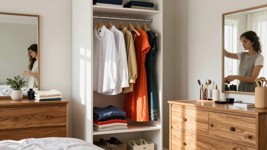 weekly closet organization routine