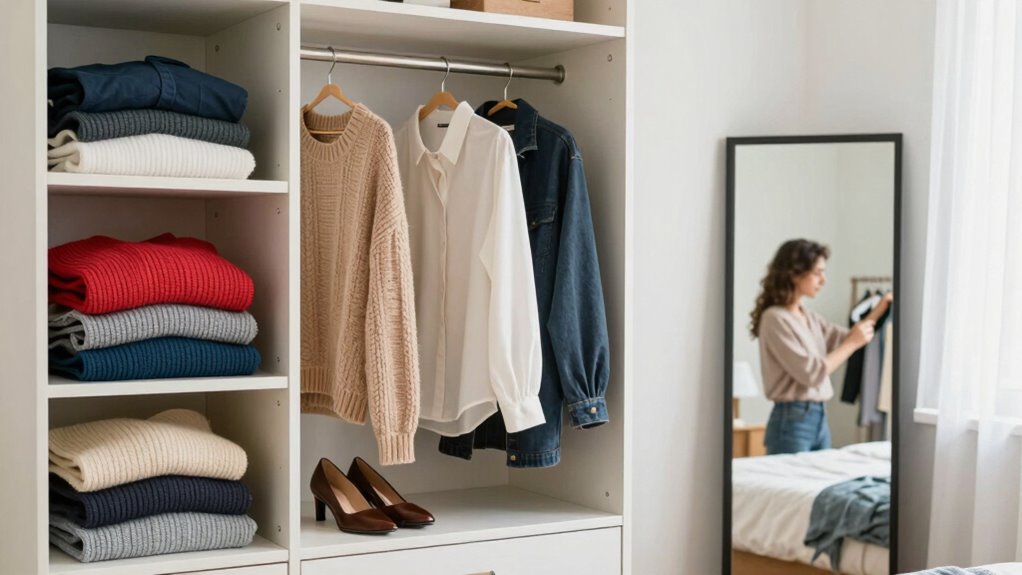 weekly wardrobe organization routine