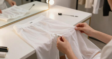 What Can I Do About See-Through White Pants?