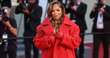 Queen Latifah Bundles Up in a Bold, Oversized Coat on the 2026 BET Awards Red Carpet