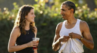 Sasha and Malia Obama Prove the Tank Top and Babydoll Blouse Are Summer Staples