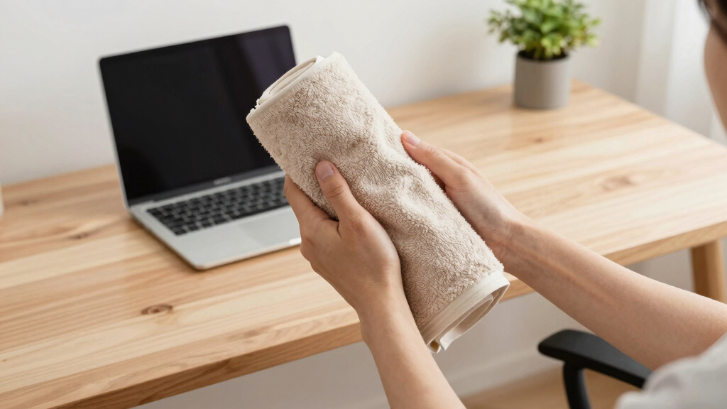 The Japanese Towel Roll Is Here to Fix Your Posture
