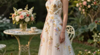 15 Best Floral Brocade Wedding Guest Dresses in 2026