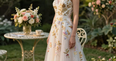 15 Best Floral Brocade Wedding Guest Dresses in 2026