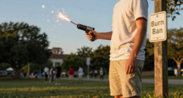 America's 250th fireworks party collides with burn-bans