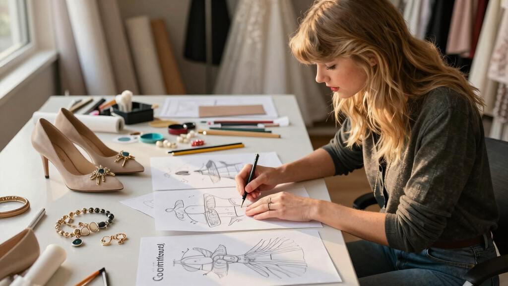 Confirmed! These 3 Brands Designed Taylor Swift's Wedding Dress, Shoes, and Jewelry