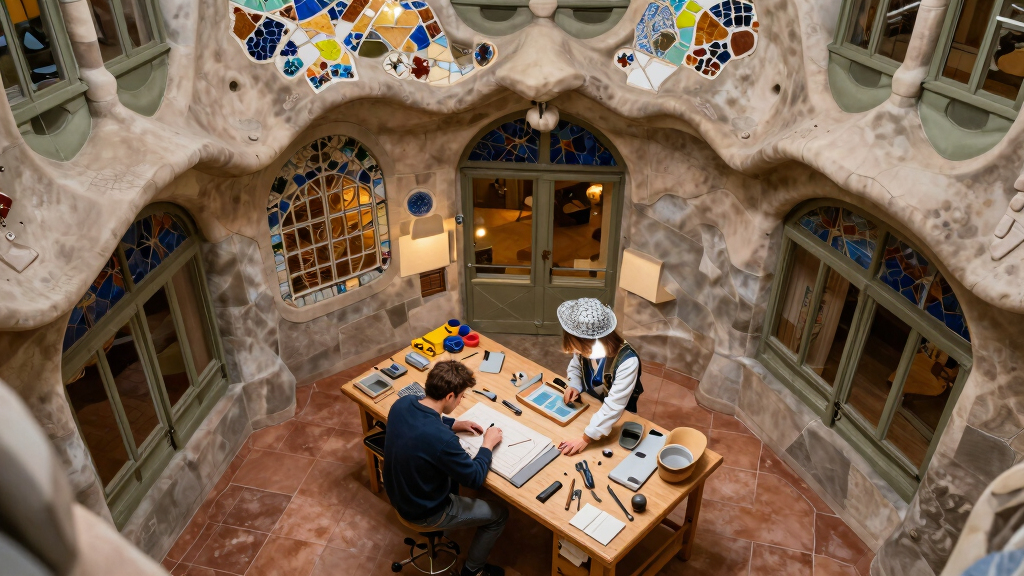 Gaudí's Third Floor At Casa Batlló Reopens After Restoration