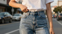 Hailey Bieber Gap Jeans