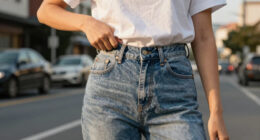 Hailey Bieber Gap Jeans
