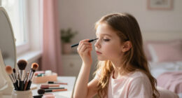 Kylie Cantrall Perfected Her Winged Liner at Only Six Years Old