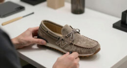 New Balance's Latest Sneaker Moccasin Is A Moody Masterpiece