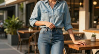 13 Best Blouses to Wear With Jeans in 2026