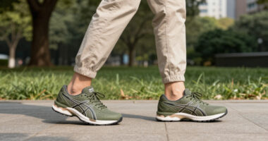 ASICS Adds An Earthy “Olive Green” Variant To The GEL-Kinetic 2.0 Series
