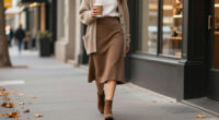 Fact: Taking Your Knee-Length Skirts From Summer To Fall Requires This Specific Closed-Toe Shoe