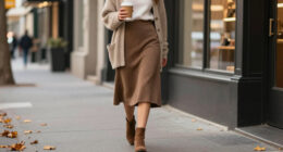 Fact: Taking Your Knee-Length Skirts From Summer To Fall Requires This Specific Closed-Toe Shoe