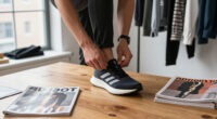 Miss Claire Sullivan Brings High Fashion To The Adidas ADIZERO EVO SL Zip