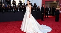 Stella Lefty Wore A Literal Wedding Dress On The VMAs Red Carpet—See It From Every Angle