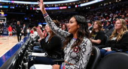 At The WNBA Finals, Zendaya Pairs Her Home Team Pride With A Snakeskin Tee She Co-Designed