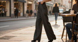 Instead Of Jeans, I Keep Spotting Stylish Petite Women In These Two Trouser Trends