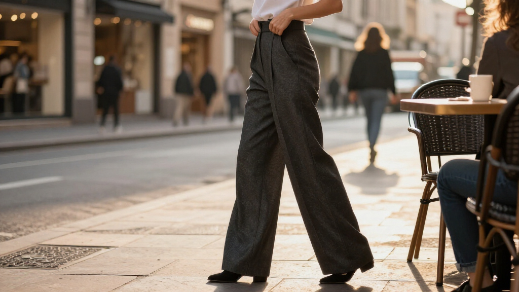 Instead Of Jeans, I Keep Spotting Stylish Petite Women In These Two Trouser Trends