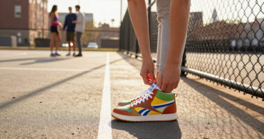 Karol G Unveils Reebok's New Freestyle Hi Colorway