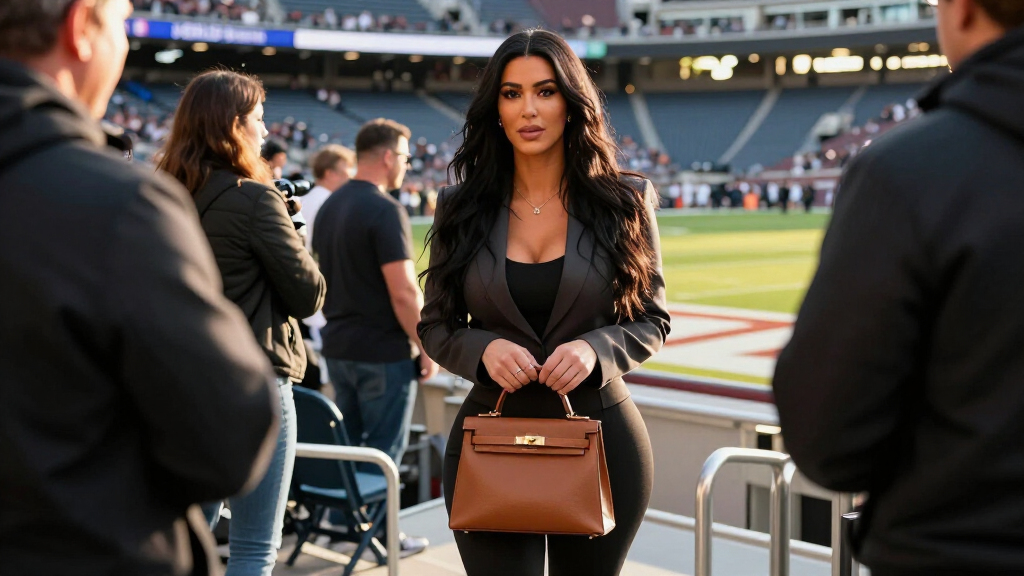 Kim Kardashian Cements Her WAG Status With A Rare Hermès Mini Kelly