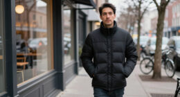 Soleilwear Men's Graphene Heated Puffer Jacket $76 + Free S&H